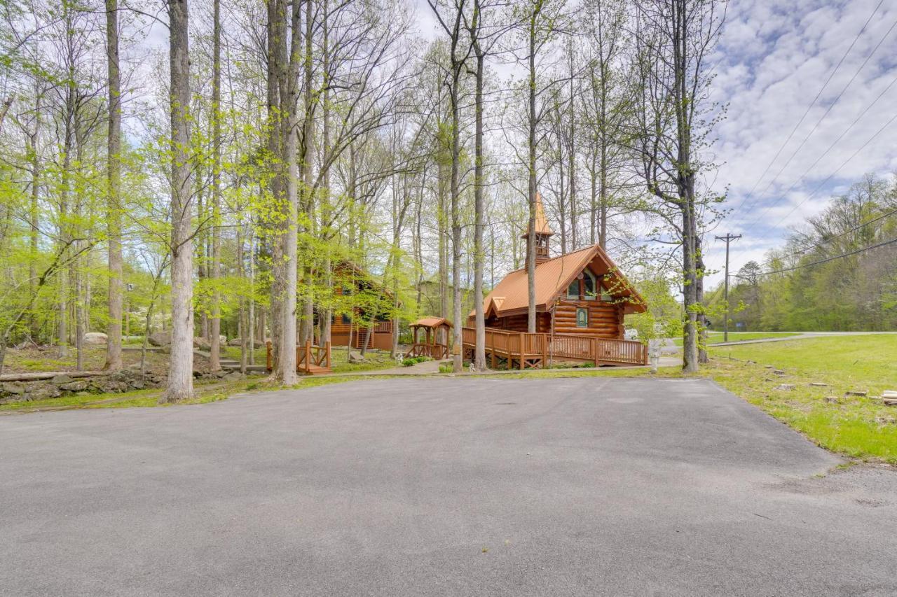 Lovely Gatlinburg Cabin With Private Hot Tub! Exterior foto